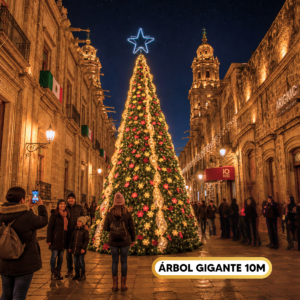 Árbol gigante de Navidad de 10m