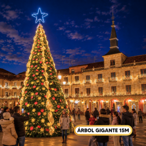 Árbol Gigante de Navidad de 15m