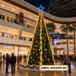 Árbol Gigante de Navidad de 8m