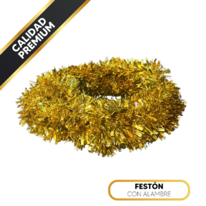 Festón dorado gama alta