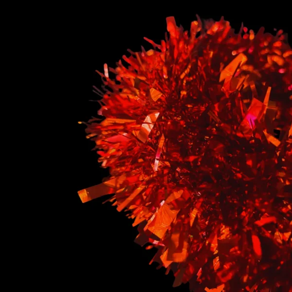 Festón color rojo rollo de 10 metros de largo escarcha gama alta para adornar fiestas mexicanas grito de independencia