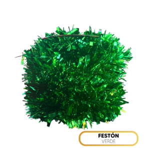 Festón verde gama media