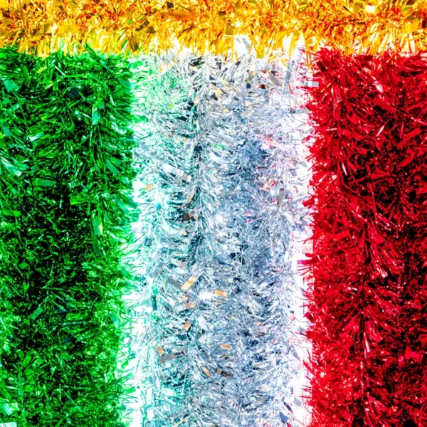 Figura LED Pendón Tricolor decorado con LEDs verdes, blancos y rojos para fiestas de septiembre en plazas comerciales, locales comerciales, calles y avenidas