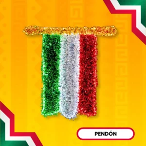 Figura LED en forma de Pendón Tricolor para adornar fiestas patrias en calles, avenidas, fachadas de presidencias y monumentos