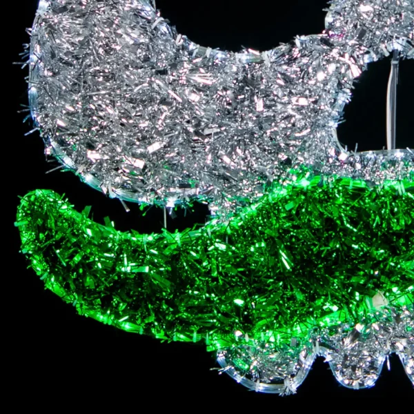 Figura LED Grande en forma de Calavera Hombre para adornar de día de muertos en calles, avenidas, fachadas, presidencias municipales, centros comerciales y plazas comerciales