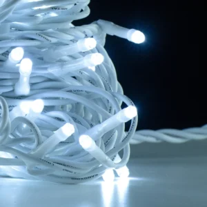 Series LED Blanco Frío resistente a intemperie para adornar fachadas