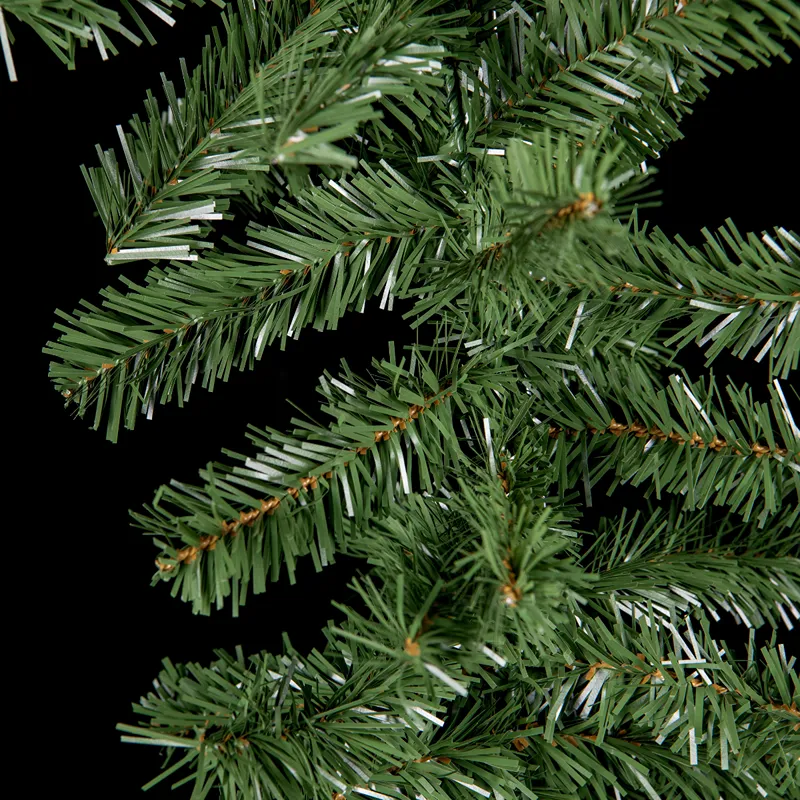 Guirnalda navideña decorativa color verde para interior