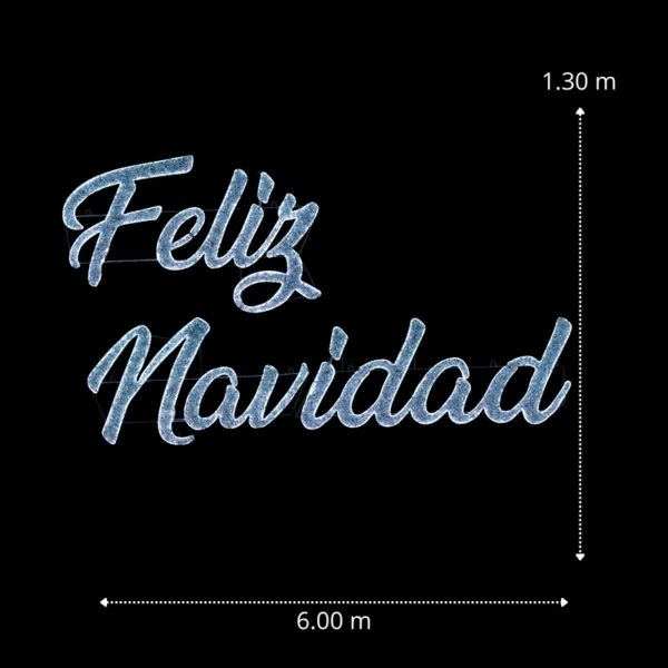 Letrero Feliz Navidad Nuevo - Imagen 2