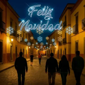 Figura LED Copo de nieve gigante color blanco frío para adornar calles, avenidas, fachadas, balcones, ventanas, presidencias municipales y centros comerciales en navidad