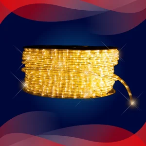 Manguera LED 100 metros color Blanco Cálido para exterior e interior