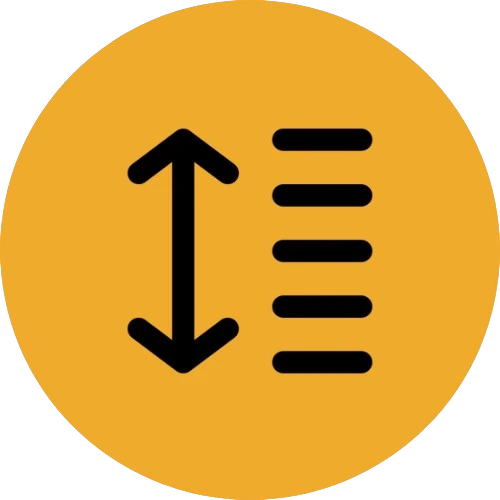 Ícono altura monumental