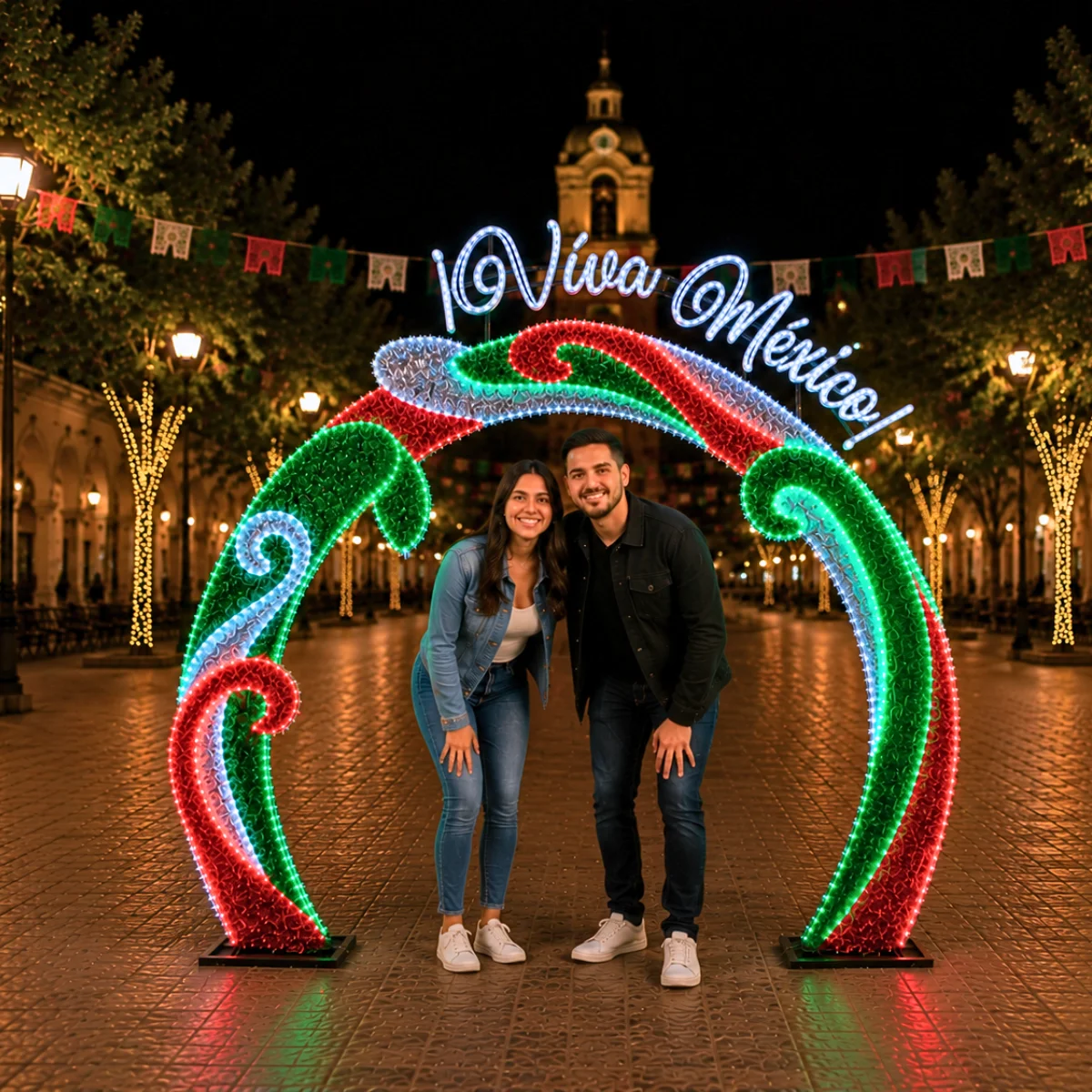 Arco Patrio de acero - Imagen 4