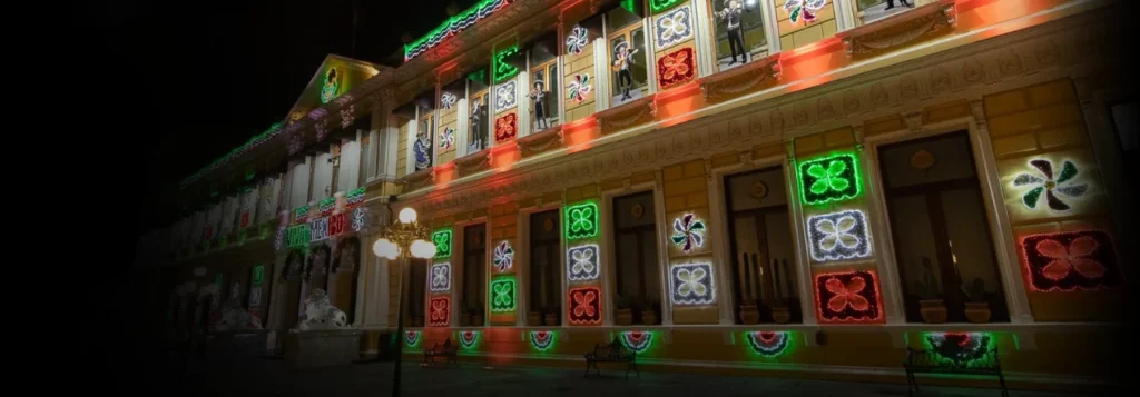 Cliente de Gran Navidad Mágica Adornos Municipales
