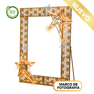 Marco de Fotografía Blanco Cálido (2.20m)