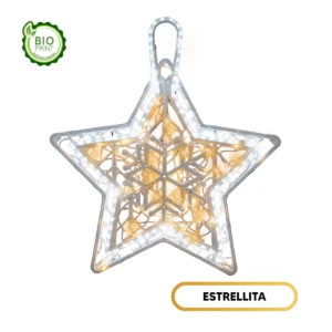 Estrellita Blanco Frío (1.0m)