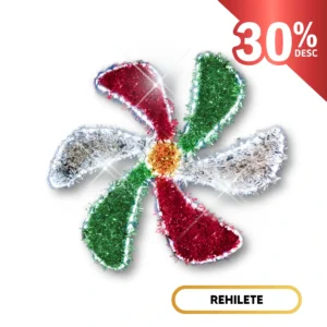 Figura LED Rehilete para adornar Fiestas Patrias Mexicanas