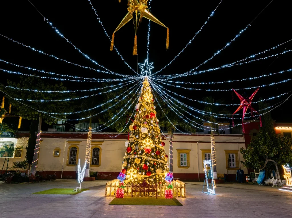 Fabricante de Pinos Gigantes de navidad para gobiernos y plazas comerciales