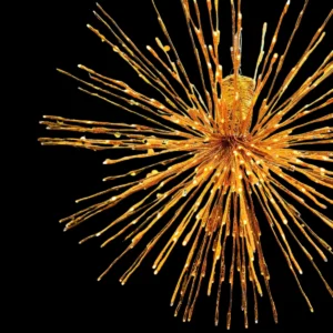 Figura LED luminosa gigante en forma de Bengala de Navidad para adornar grandes espacios
