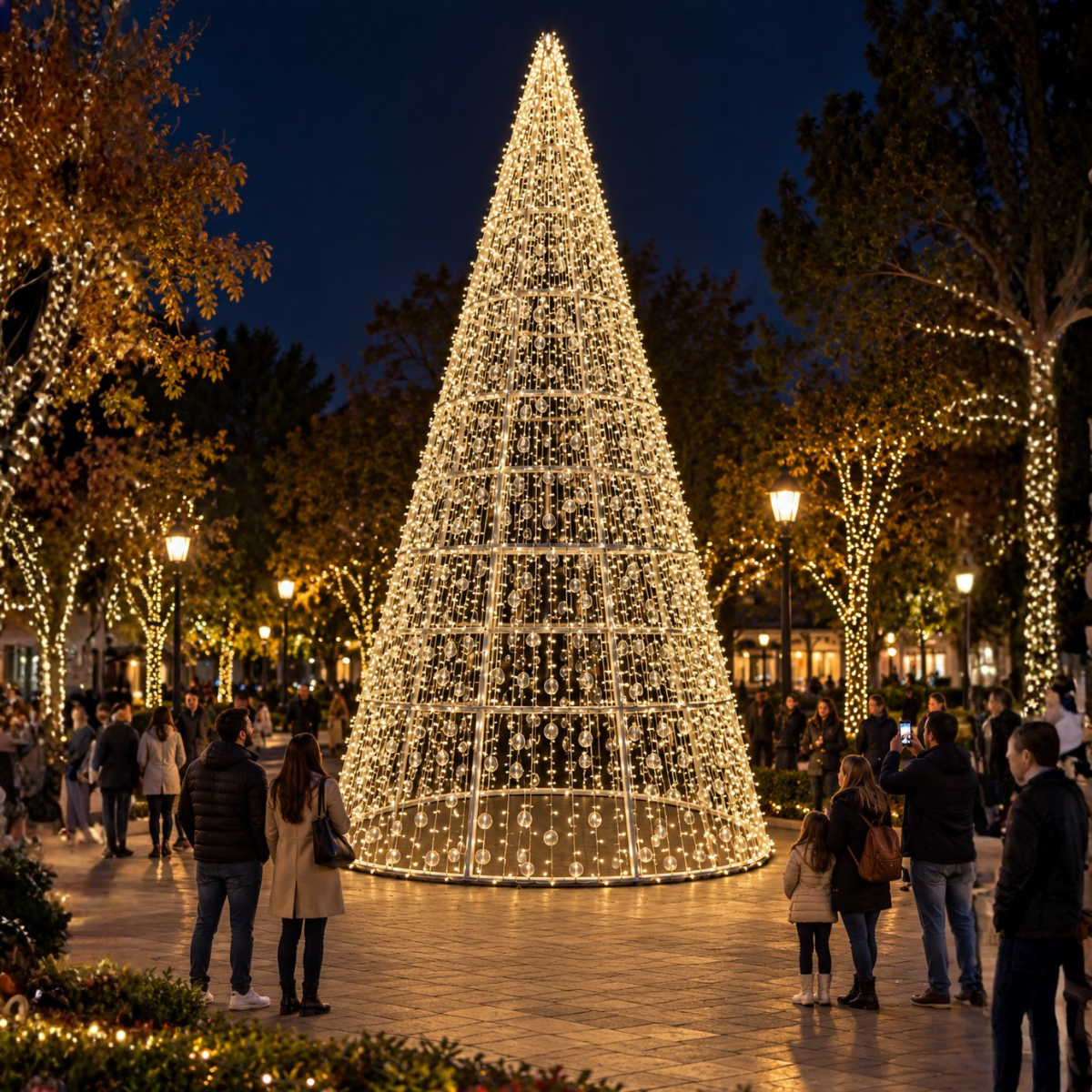 Árbol Blanco Cálido de 6m de alto - Imagen 4